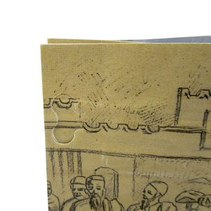 Heat Sealing Brown Kraft Paper Bag