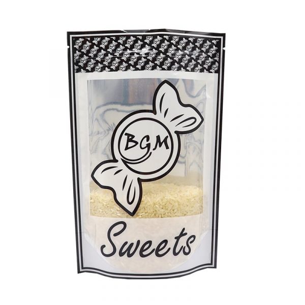 food packing gift bag Christmas candy snack sachet with window